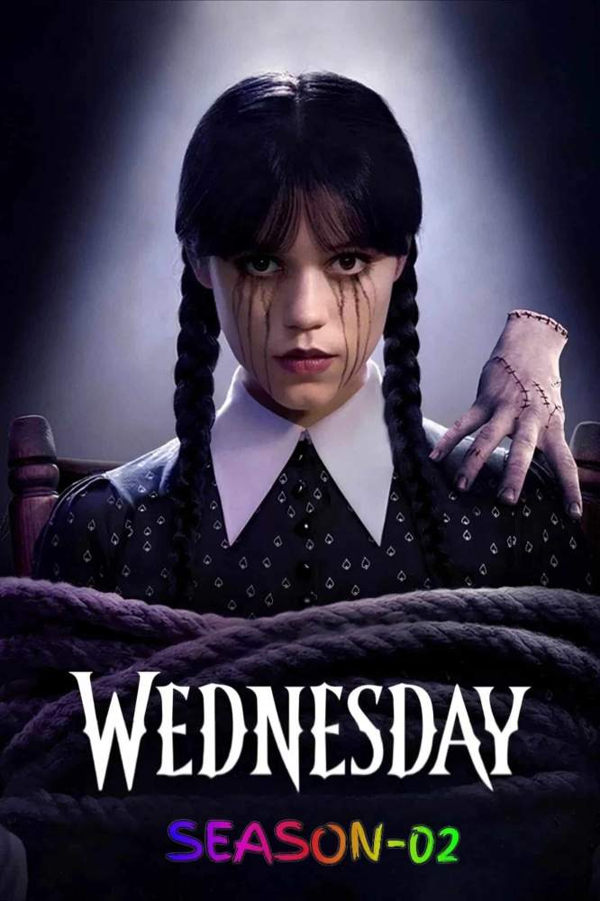 Free Wednesday S02 (2025) (Hindi + English) Dual Audio Completed Web Series HEVC ESub
